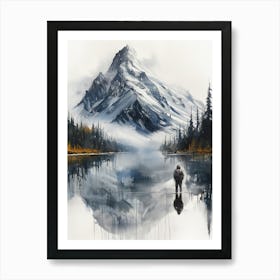 'Waterfall' Art Print