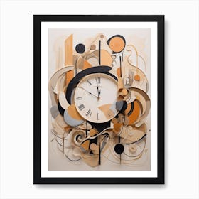 Clock Art Print