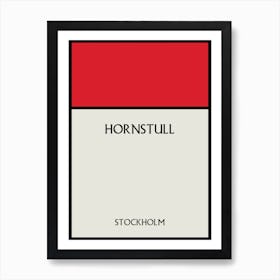 Hornstull Stockholm Sweden Art Print