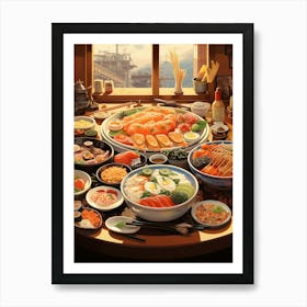 Japanese Food 9 Art Print