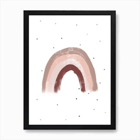 Pink Rainbow Art Print