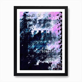 Cloud Suede Art Print