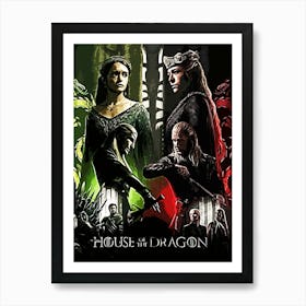 House Of Dragons house of dragon Art Print