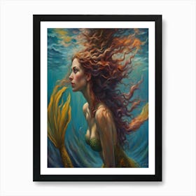 Mermaid Print Art Print