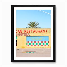 Tex Mex Cantina Art Print