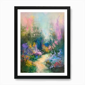  Floral Garden Wild Garden 1 Art Print