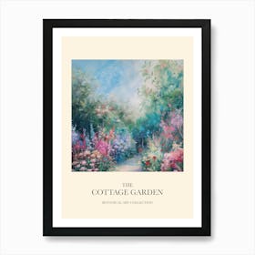 Cottage Garden Poster Wild Bloom 10 Art Print