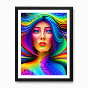 Sad Woman Art Print