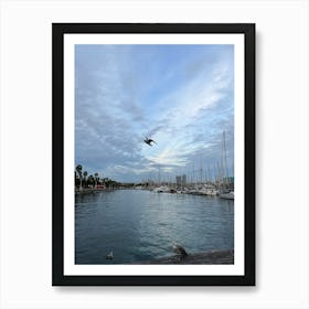 San Diego Harbor Art Print