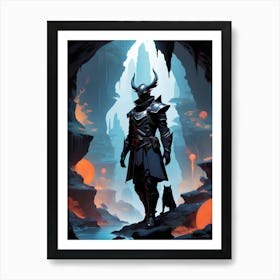 Dwarven Warrior Art Print