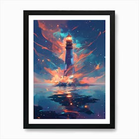 Lighthouse 7 Art Print