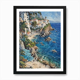 Amalfi Coast 5 Art Print