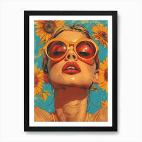 Sunflowers 1 Art Print