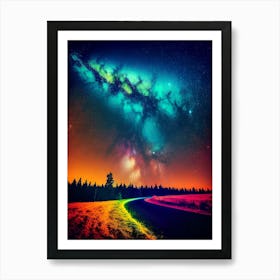 Milky Way 78 Art Print