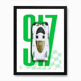 917 Prototype Top Tribute Art Print