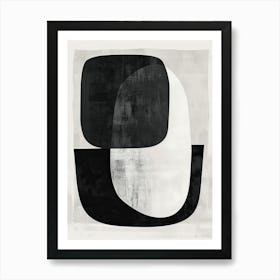 Quito Stone Park Bauhaus Minimalist Art Print