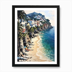 California Coast Art Print