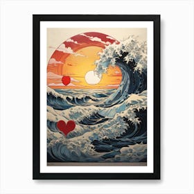 Great Wave 13 Art Print