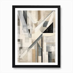 Geometric Abstraction Illustration 26 Art Print