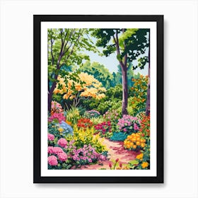 Barnes Common London Parks Garden 1 Painting Art Print