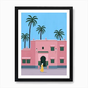 Marrakech Street Morocco Art Print