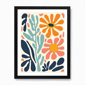 Floral Print 3 Art Print