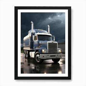 Stormy Night 1 Art Print