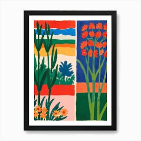 Cactus Garden Art Print