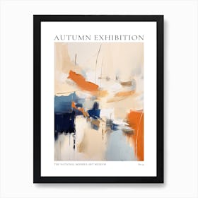 Autumn Exhibition Modern Abstract Poster 31 Art Print