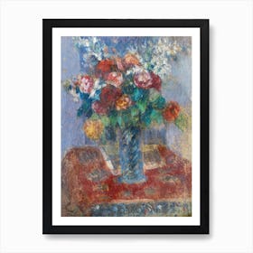 Bouquet De Fleurs, Camille Pisarro Art Print