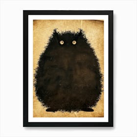 Owl Portrait Art Print