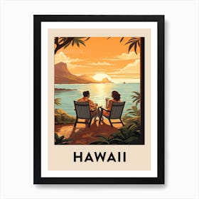 Vintage Travel Poster Hawaii 6 Art Print