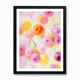 Black Currant Painting Fruit Art Print