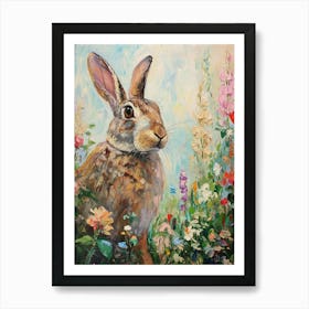 Dutch Rabbit Painting 2 Art Print