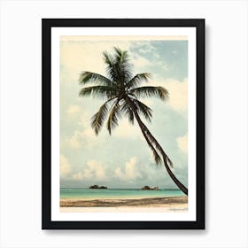 Varadero Beach Cuba Vintage Art Print