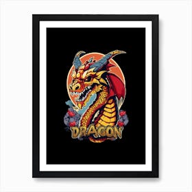 Dragon Art Print