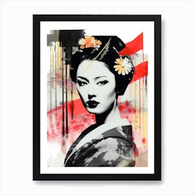 Geisha Girl 2 Art Print