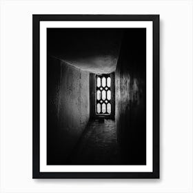 Old window with modern view of London // Travel Photography Art Print
