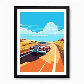 A Hammer In The The Great Alpine Road Australia 2 Art Print