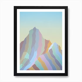Mountains Art Print
