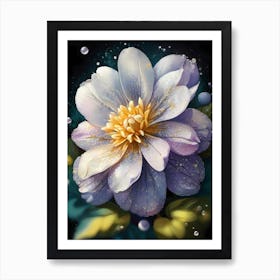 Flower Painting Art Print