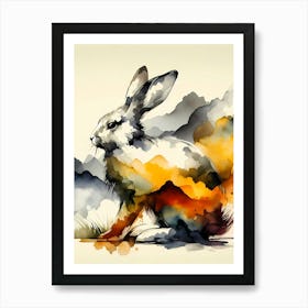 Wild Animal Illustration 72 Art Print