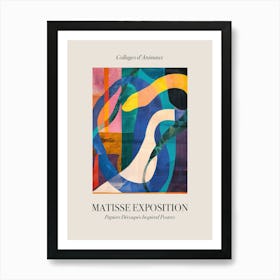 Snake 1 Matisse Inspired Exposition Animals Poster Art Print