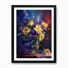 Flowers In A Vase 138 Art Print