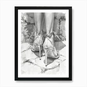 High Heeled Shoes 15 Art Print