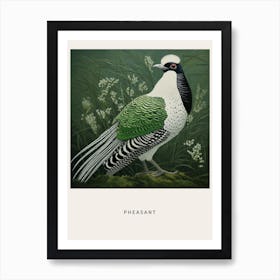 Ohara Koson Inspired Bird Painting Pheasant 8 Poster Art Print