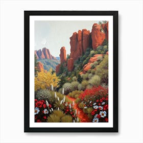 Sedona Red Rocks Art Print