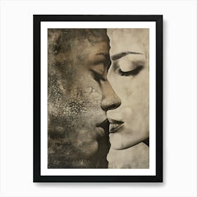 Two Faces 4 Art Print