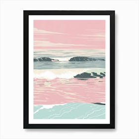 Pink Sunrise Art Print