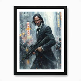 John Wick 1 Art Print